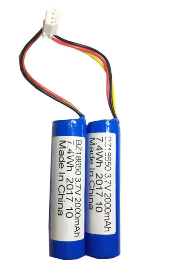 China Li-ion Battery Pack Manufacturer 3.7V2000mAh Battery For Flashlight/Digital Products
