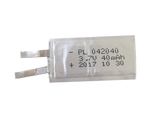 Lipo Battery Supplier wholesale Customized Dimensions 042040 For Digital Product 3.7V40mAh Without Protection Board