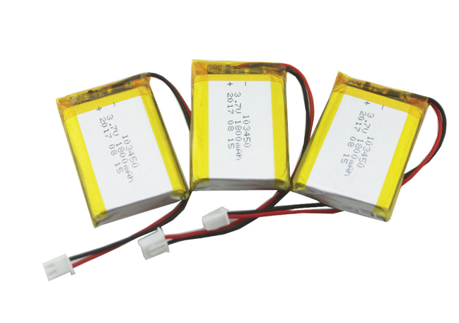 Lipo Ploymer Battery Pack With Portection Board 103450 For Wholesale 3.7V1800mAh Pouch Cell