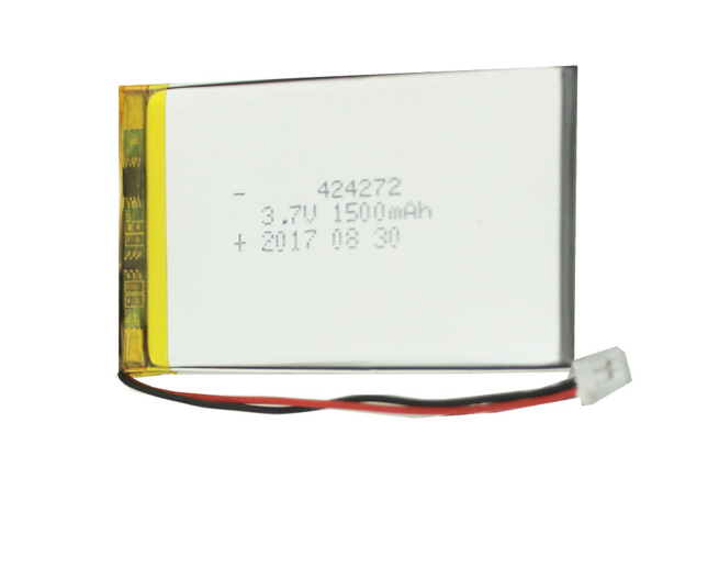 China Warehous Of Lipo Rechargeable Battery 434372 3.7V1500mAh Ploymer Battery For LED Lighting