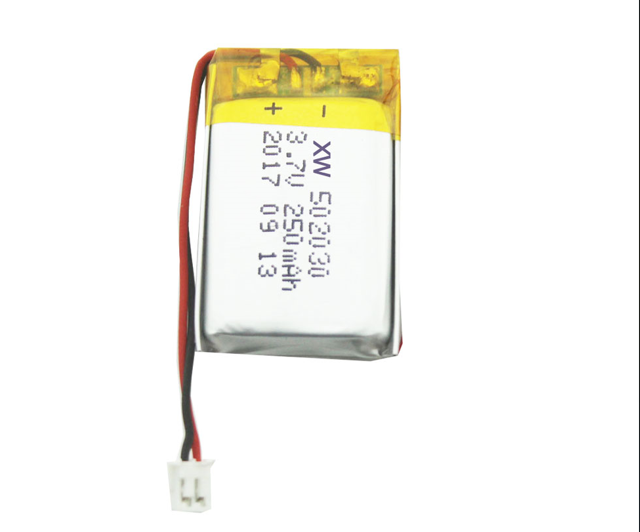 High Quality Of NCM Ploymer Battery Manufacturer 502030 3.7V250mAh For Electornic Products
