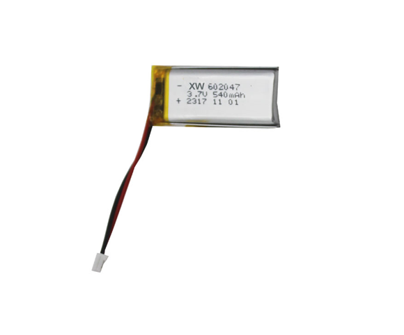 Chinese Lipo Pouch Cell Supplier Professional Customize 3.7V Lithium Battery Pack 602047 540mAh