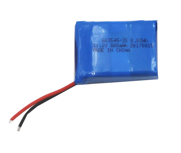 Rechargeable Battery Pack With PCM Professional Pouch Cell Factory 603545 Battery 11.1V 800mAh For Digital Product