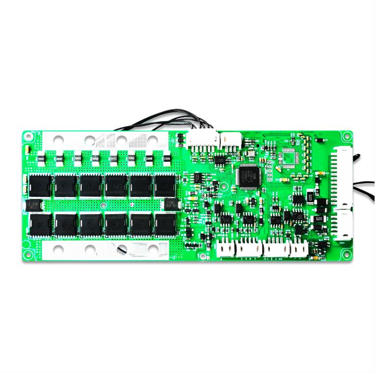 120A Smart BMS for 6–17S 12V–60V Li-ion/LiFePO4 Battery Packs with RS485, Bluetooth & Active Balancing