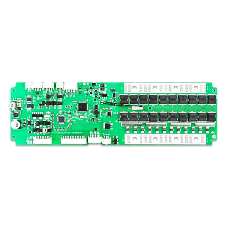200A Smart BMS Manufacturer for 16–24S 48V–76V Li-ion/LiFePO4 Battery Packs with RS485, Bluetooth & Active Balancing