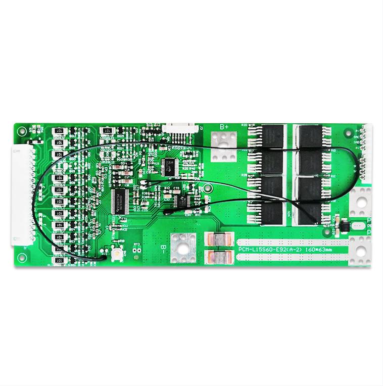6-15S 50A Smart LiFePO4 BMS with Bluetooth & RS485 – For Portable Power, Medical Devices, and Solar Lighting Systems
