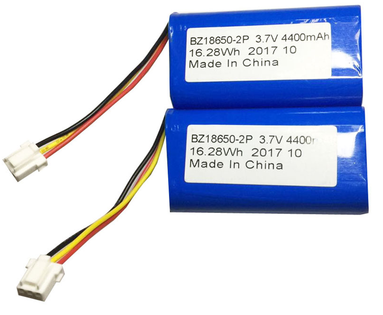 China 18650 NMC Battery Manufacturer 3.7V4400mAh With JST Connector For Smart Lighting