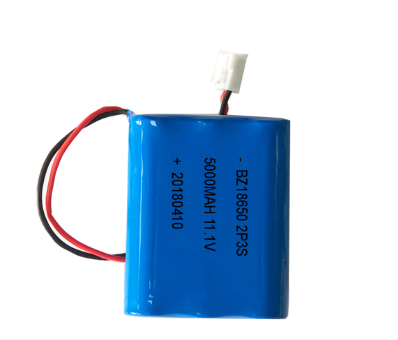 China 18650 Cylindrical Cell Manufacturer NMC 3S2P Battery Pack 9.6V 5000mAh Customized Batteries 1000 Cycle Life For Bluetooth Speaker